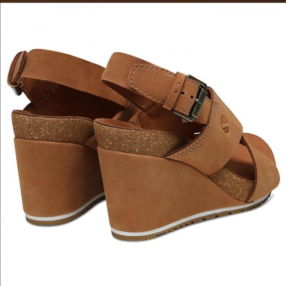 TIMBERLAND WOMENS CAPRI SUNSET CROSS BAND SANDALS - Picture 11 of 13